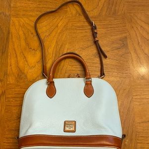 Light blue Dooney & Bourke Zip Zip Satchel - Excellent Condition